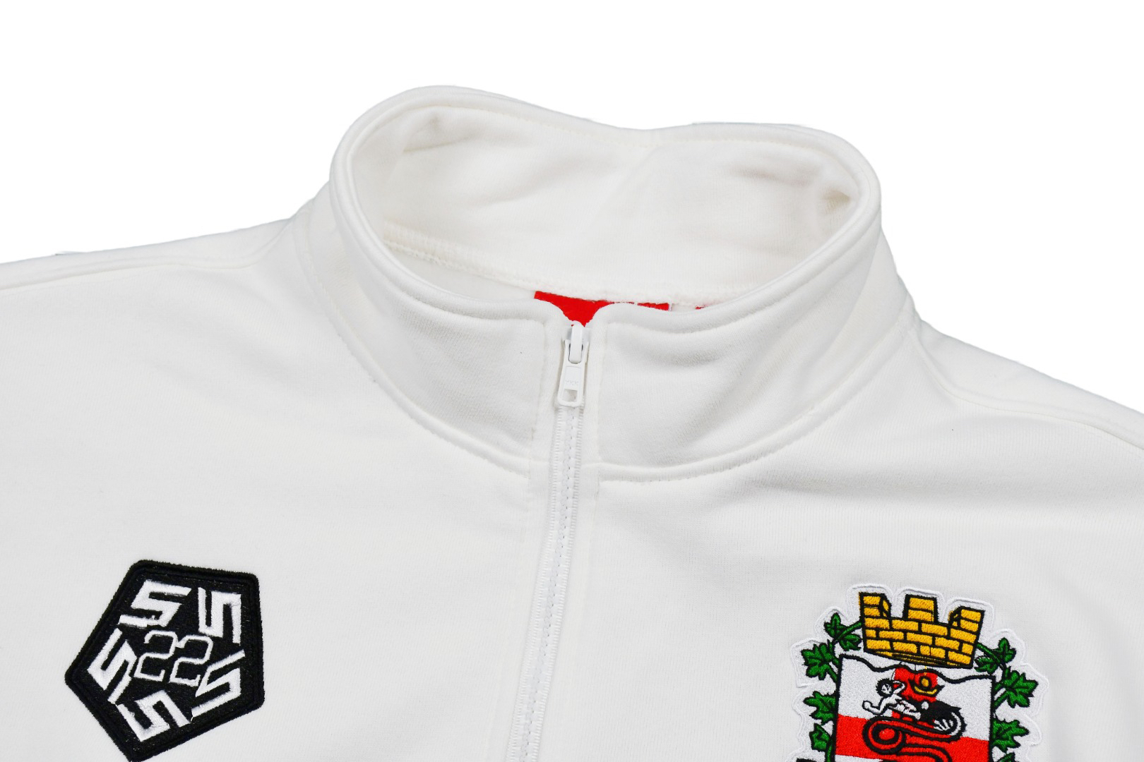 Supreme Milano Half-Zip Fleece White