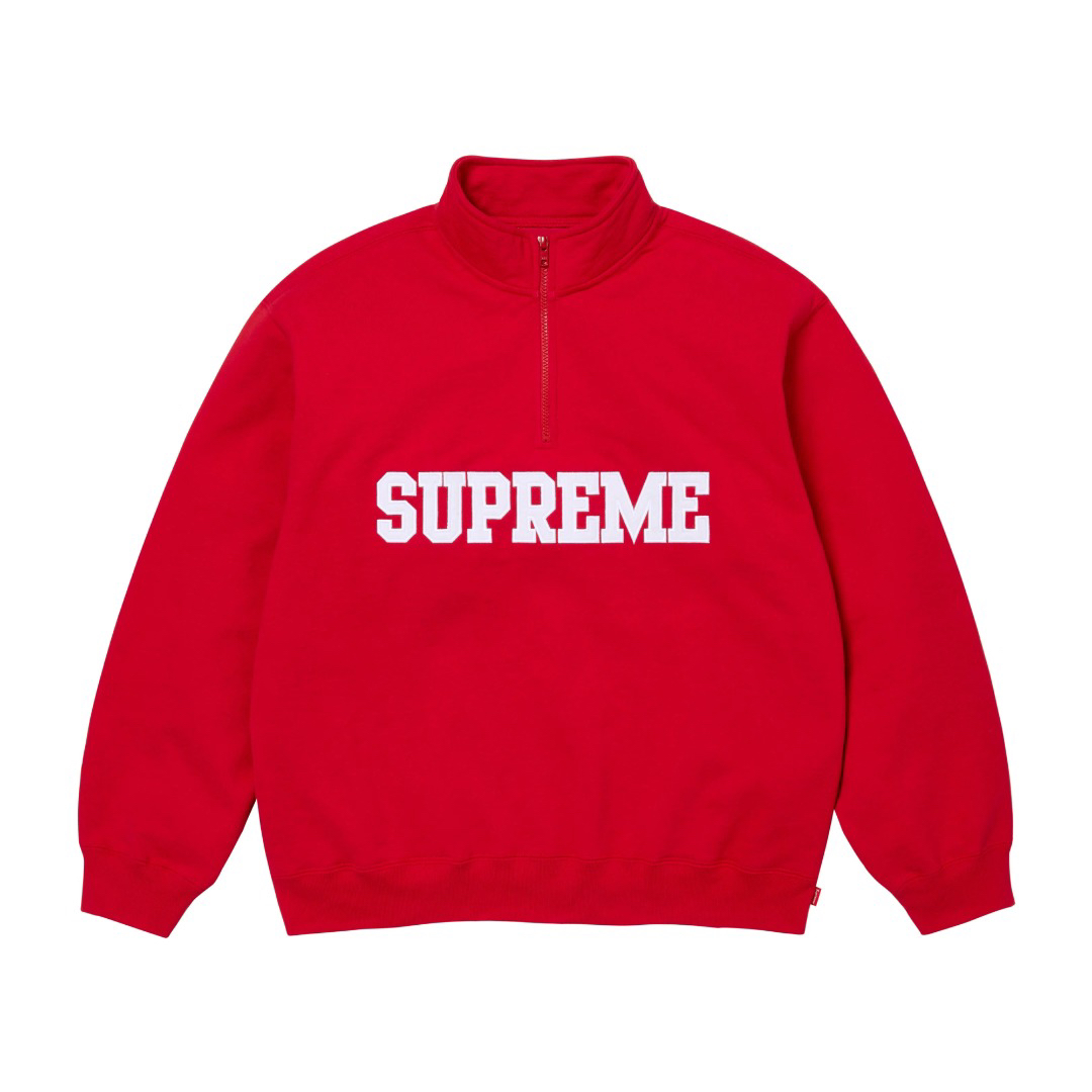 Supreme Collegiate Half Zip Fleece Multi-Color