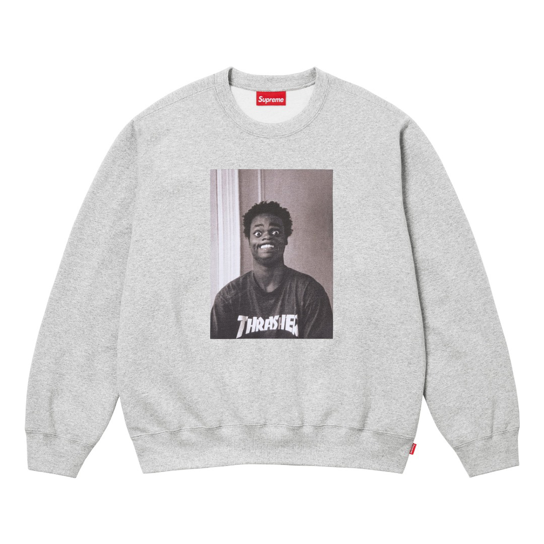 Supreme x Thrasher Crewneck Fleece Multi-Color