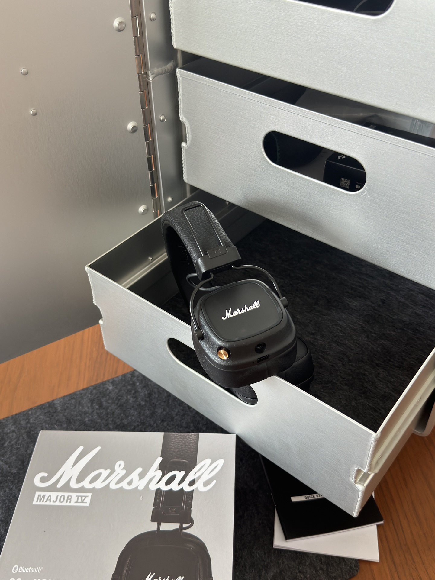 Marshall Major IV Wireless On-Ear Headphones Black