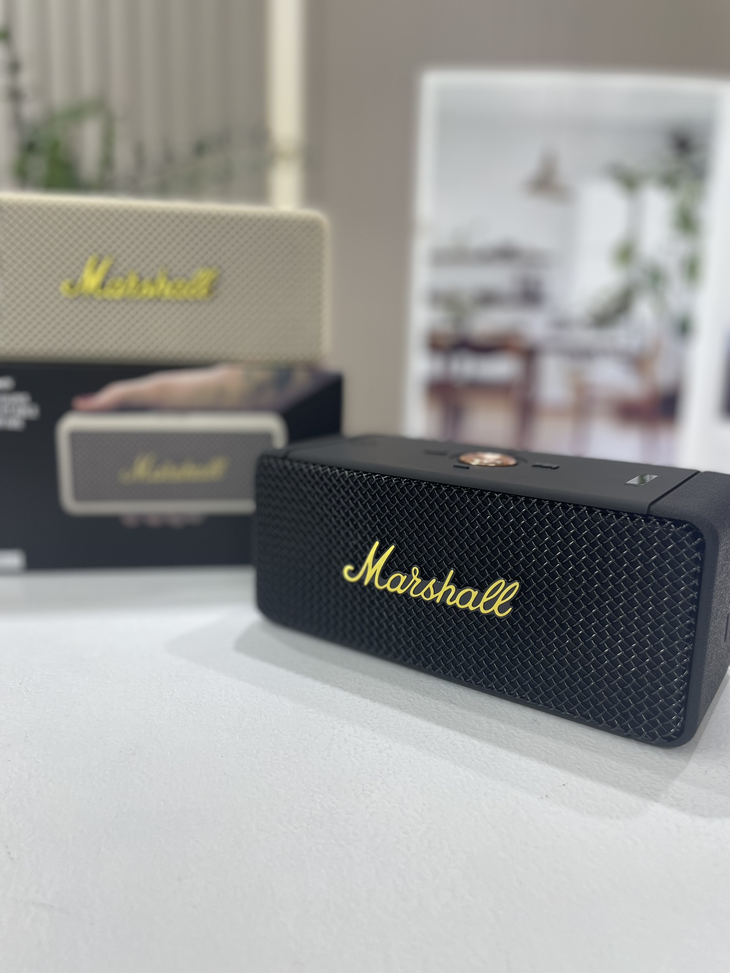 Marshall Emberton II Portable Speaker Cream