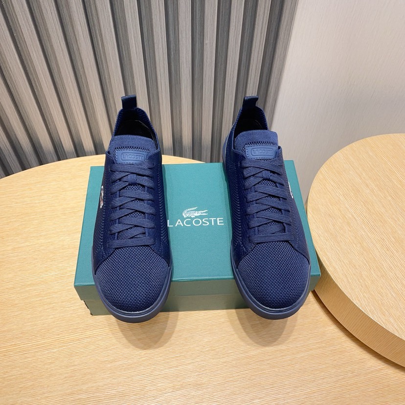 Lacoste Classic Knit Casual Sneakers Navy Blue