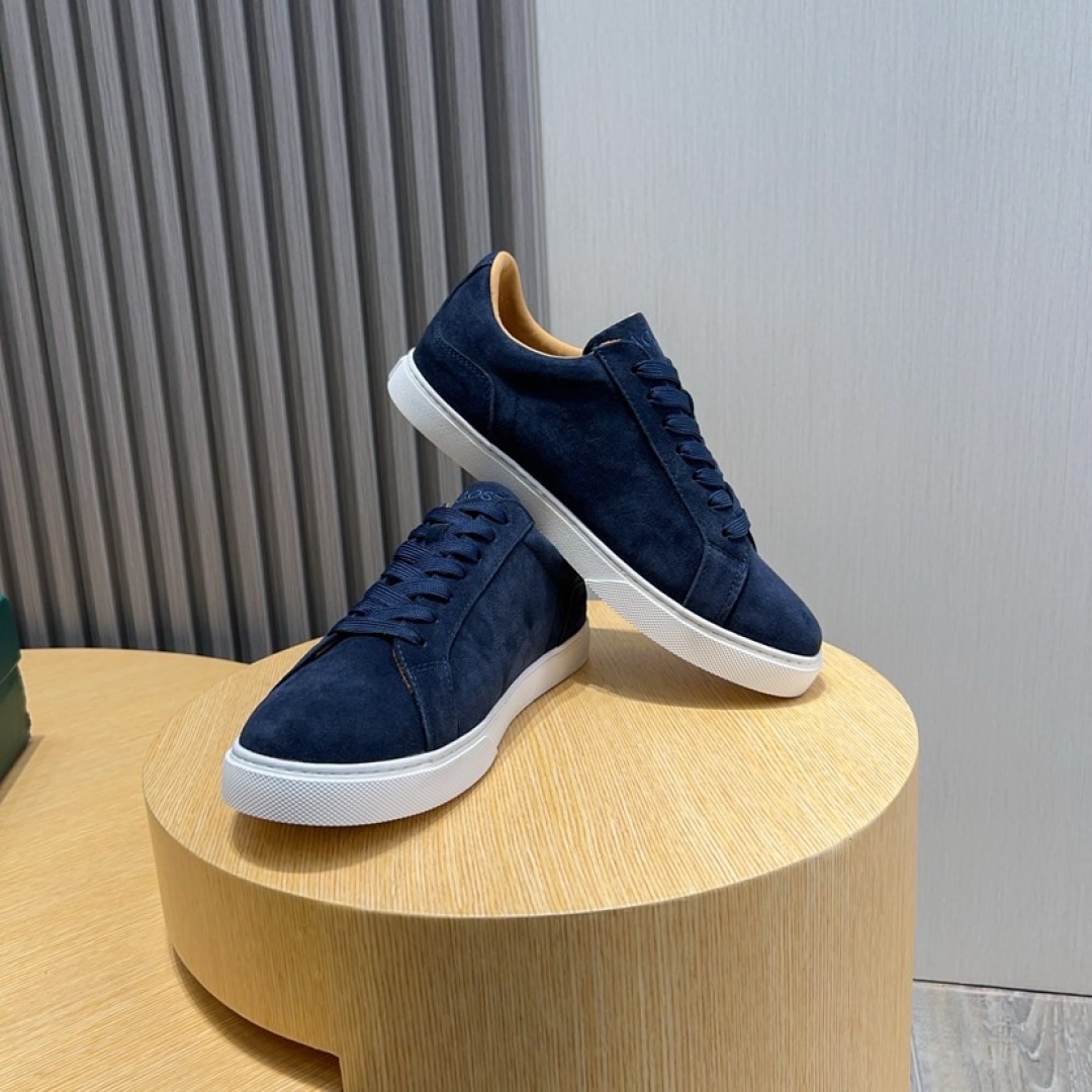 Lacoste Classic Leather Casual Sneakers Navy