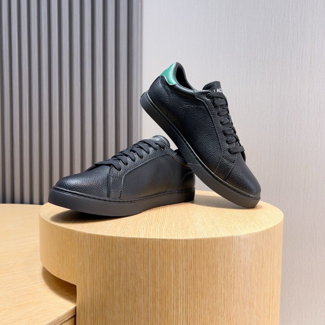 Lacoste Classic Leather Sneakers Black/Green