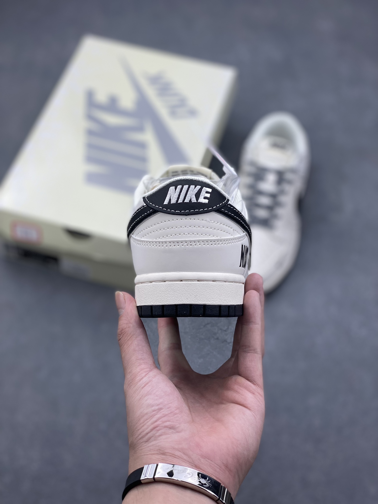 Nike SB Dunk Low Sail Black