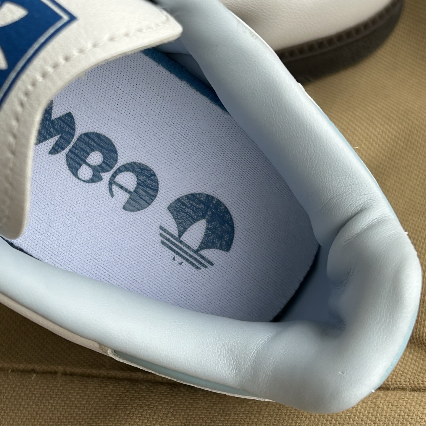 Adidas Samba ID2055 White Blue Sneakers