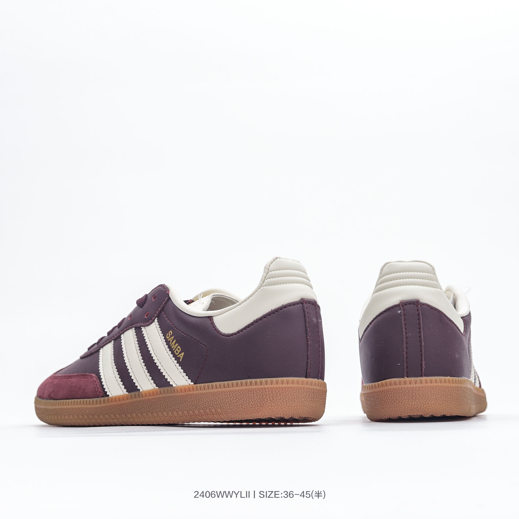 Adidas Samba Vegan Retro Sneakers Purple