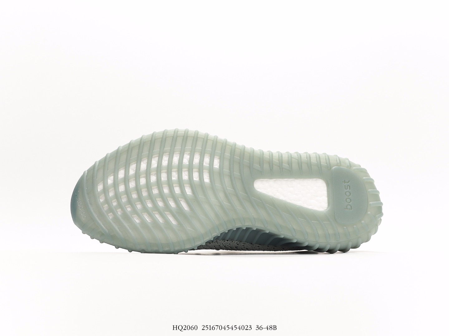 Adidas Yeezy Boost 350 V1 Knit Sneakers Mint Grey