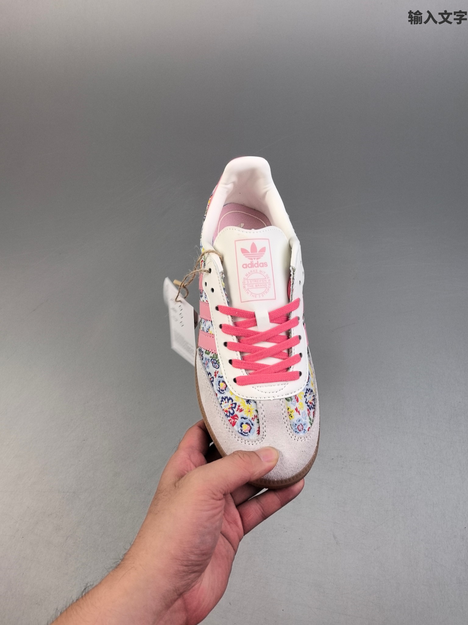Adidas Samba OG Floral Sneaker Pink