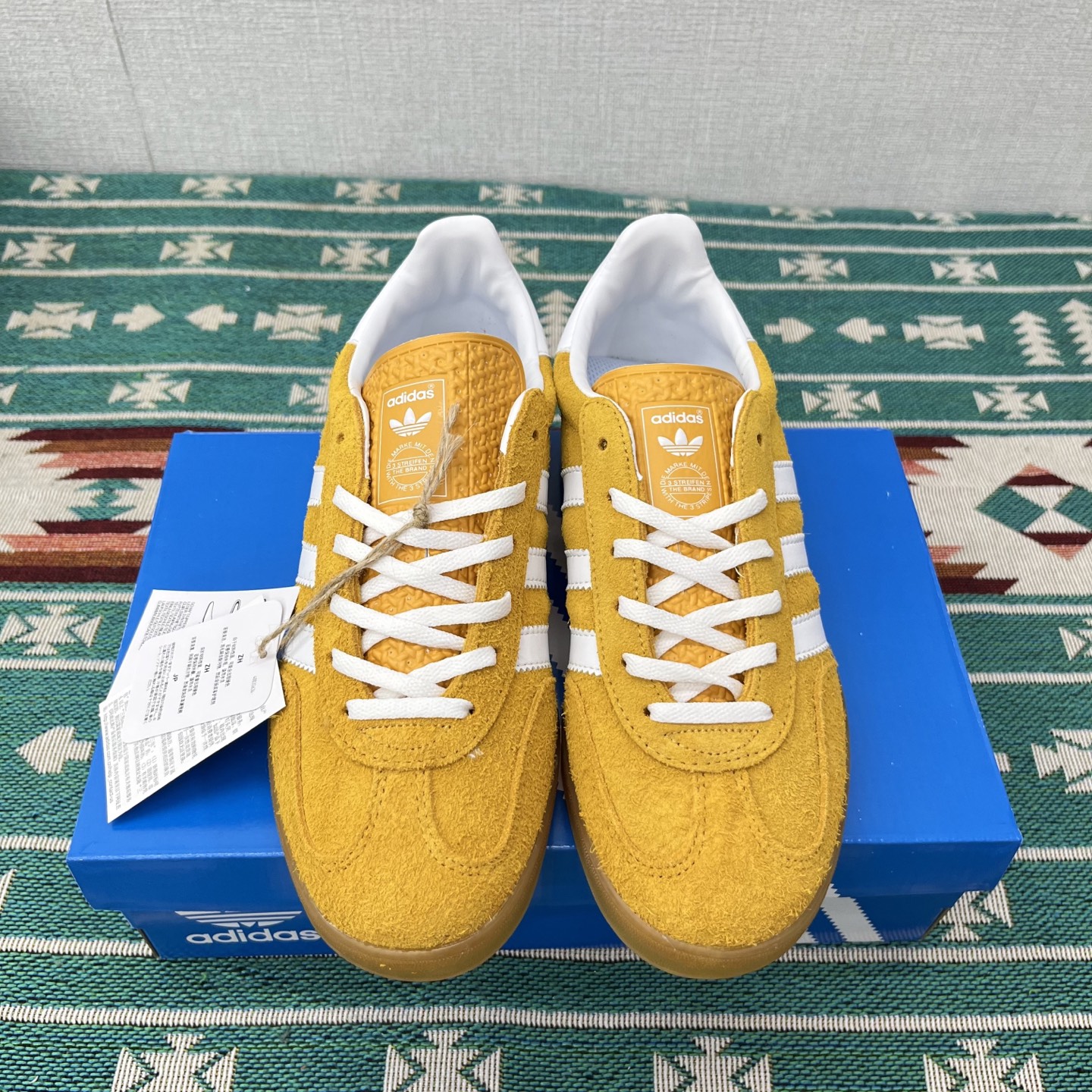 Adidas Gazelle Indoor Suede Sneakers Yellow