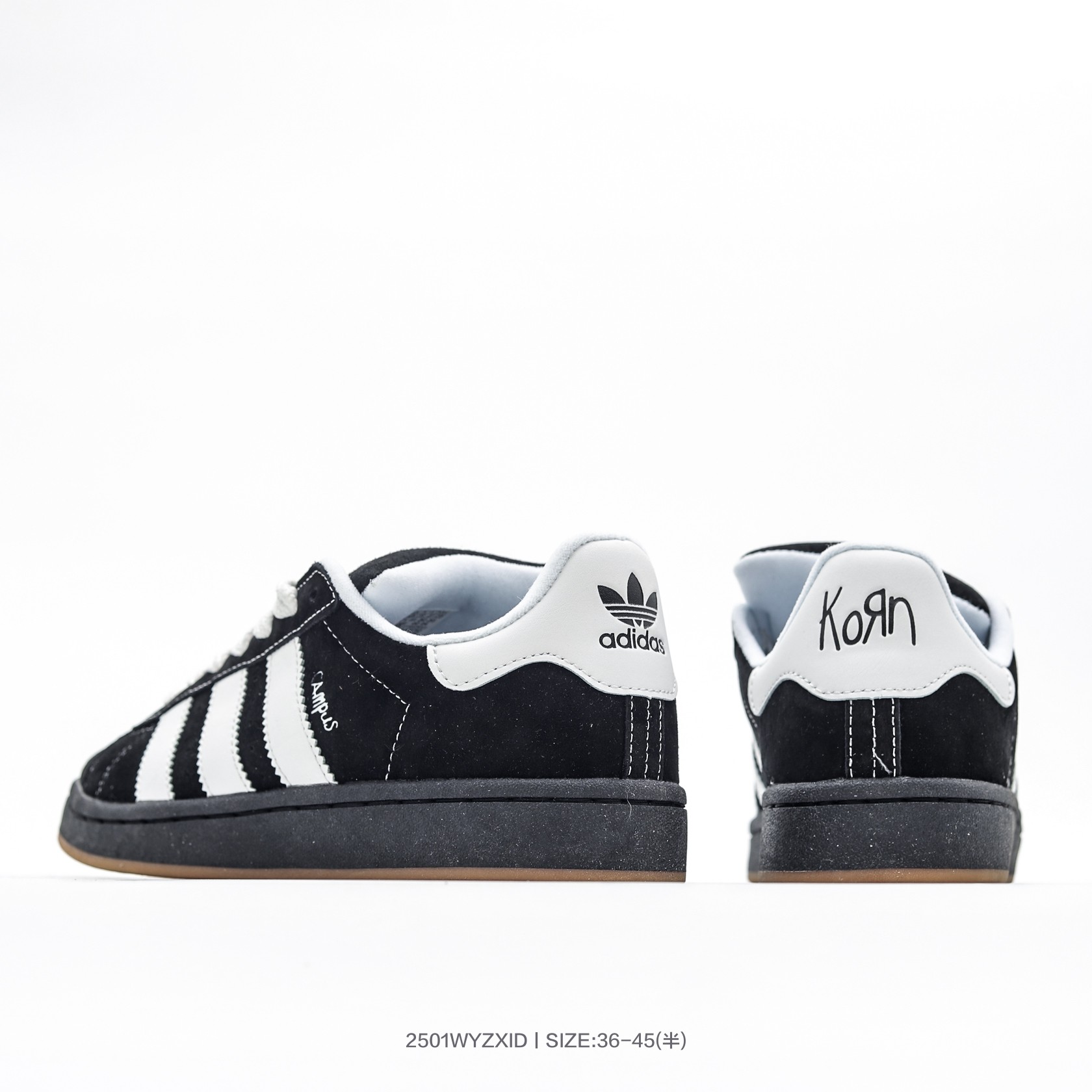 Adidas Originals Campus 00s Sneaker Black/White