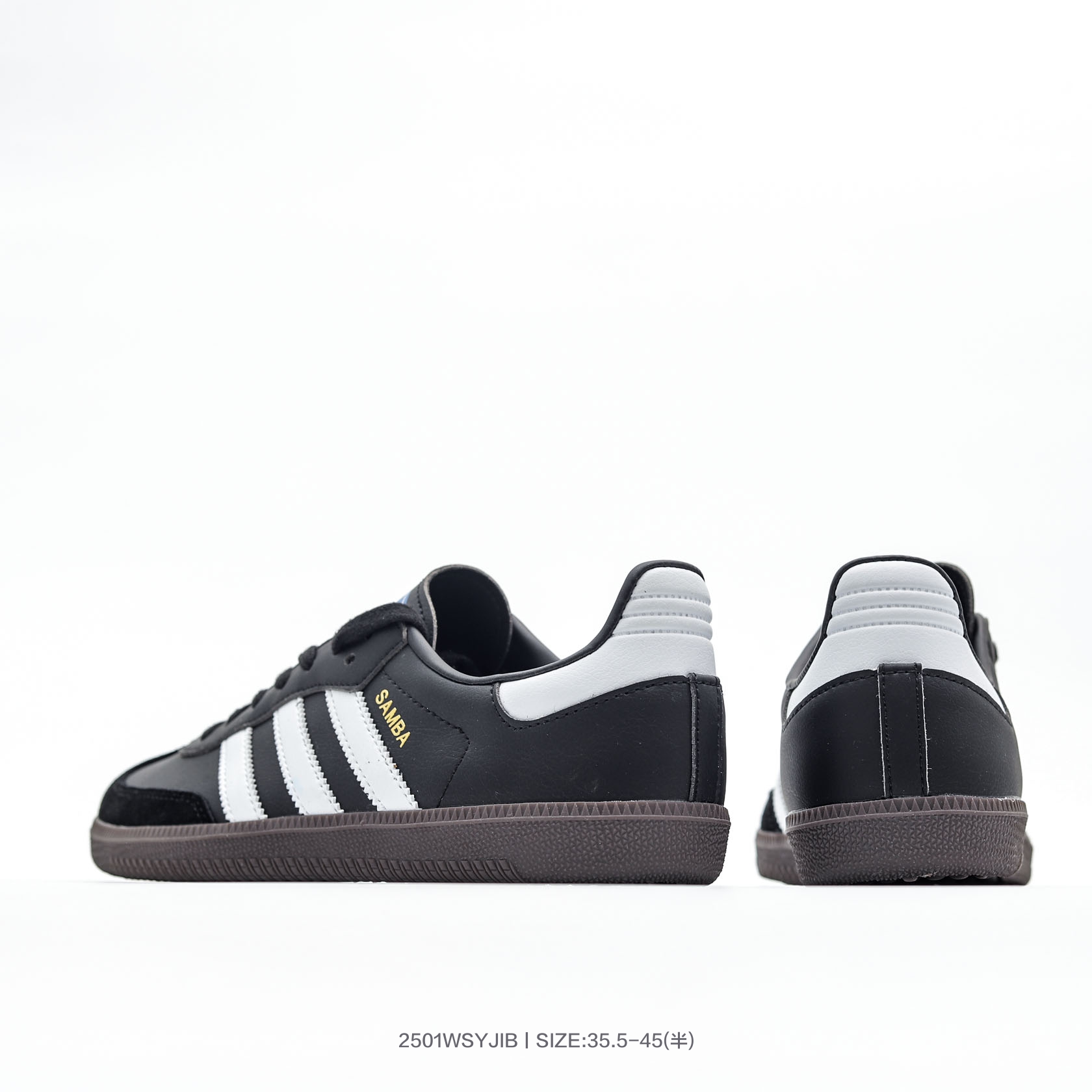Adidas Originals Samba Vegan OG Sneakers Black/White