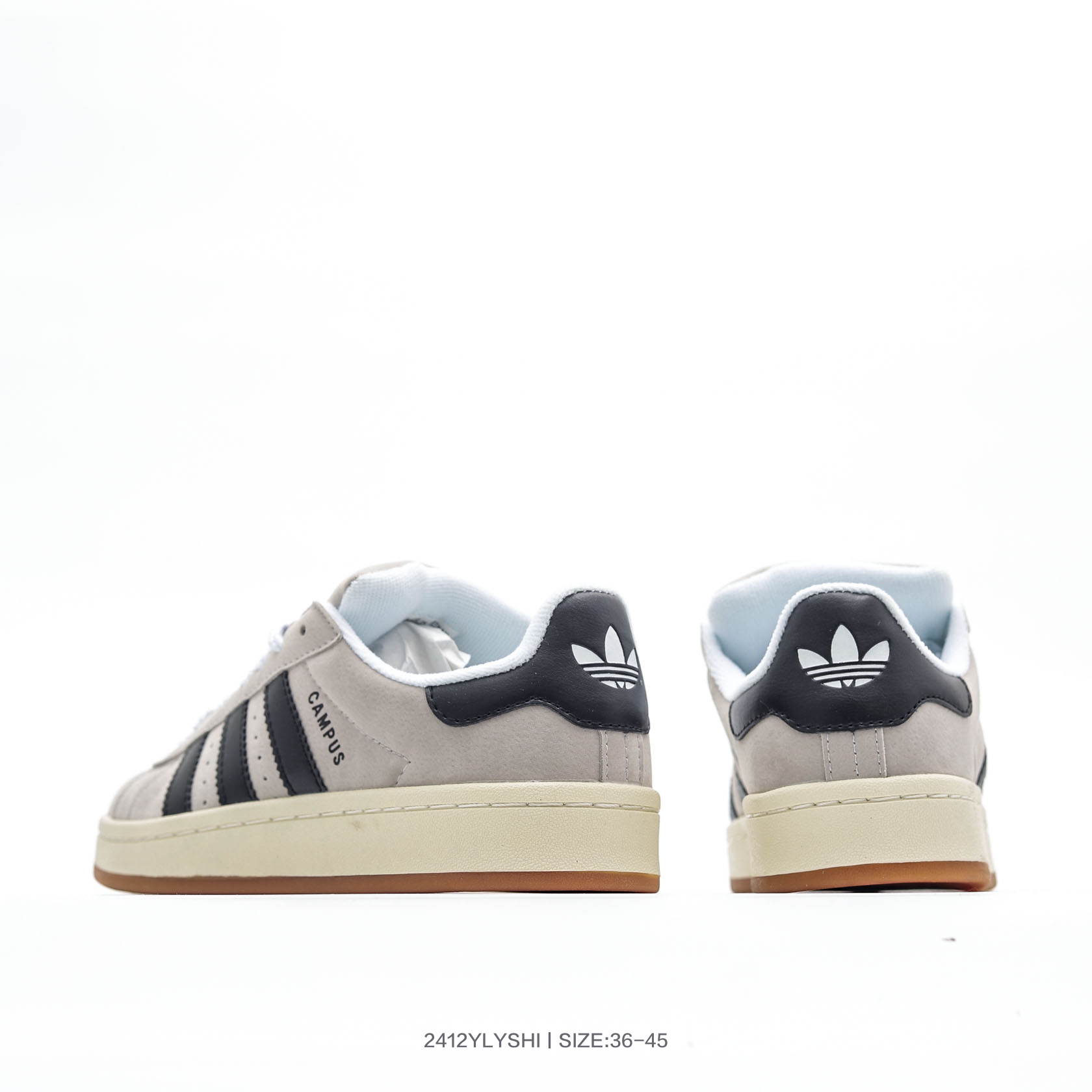 Adidas Originals Campus 00s Low-Top Skate Shoes Grey