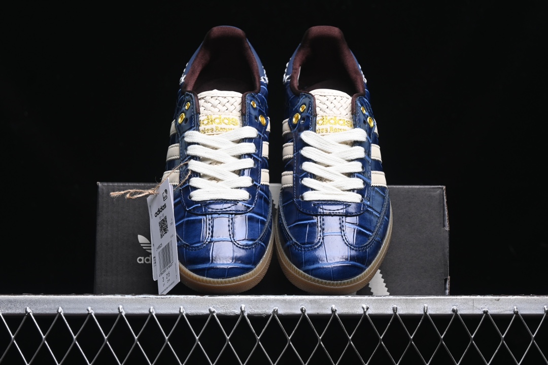 Adidas x Wales Bonner Samba Sneakers Blue