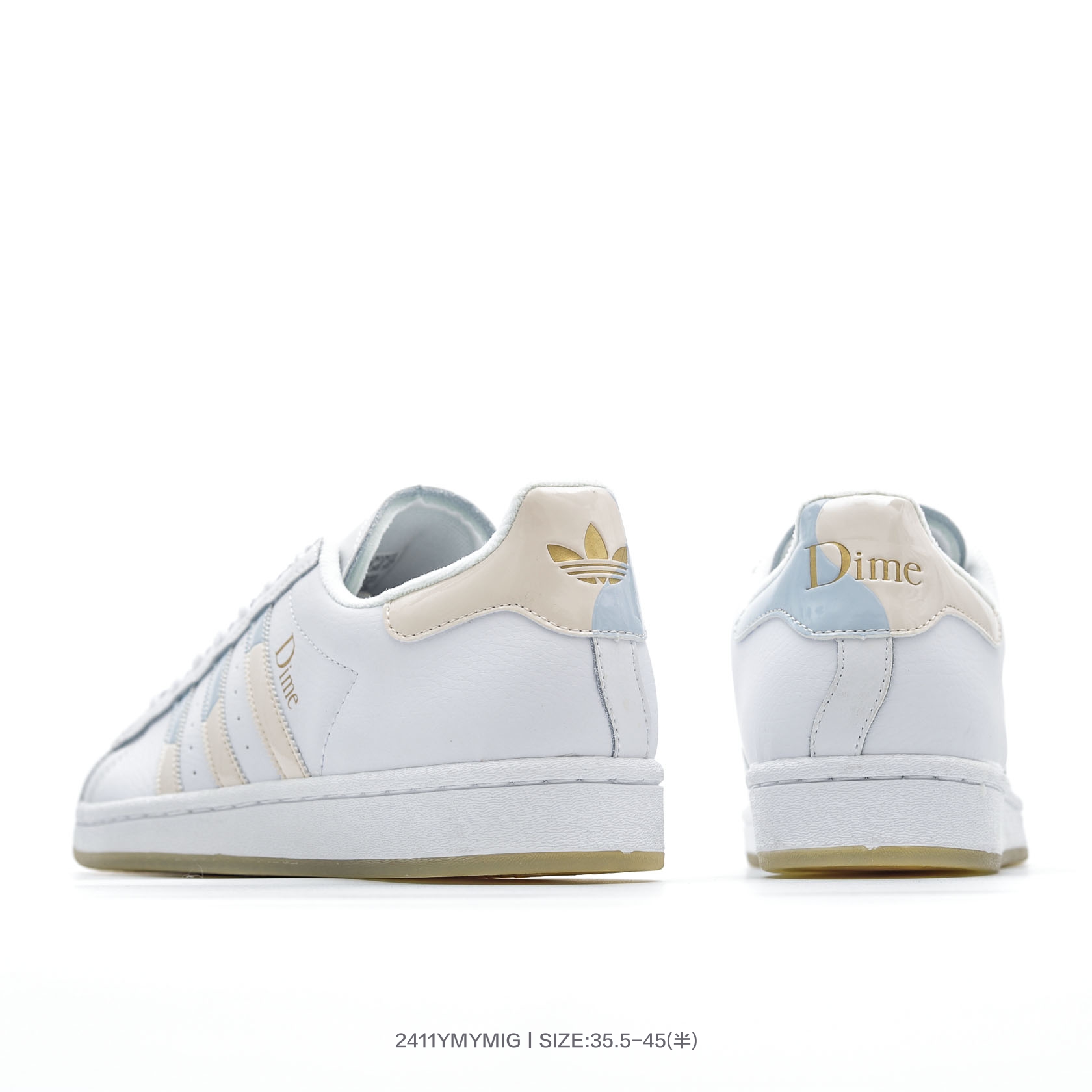 Adidas Dime Superstar ADV Low Sneakers White