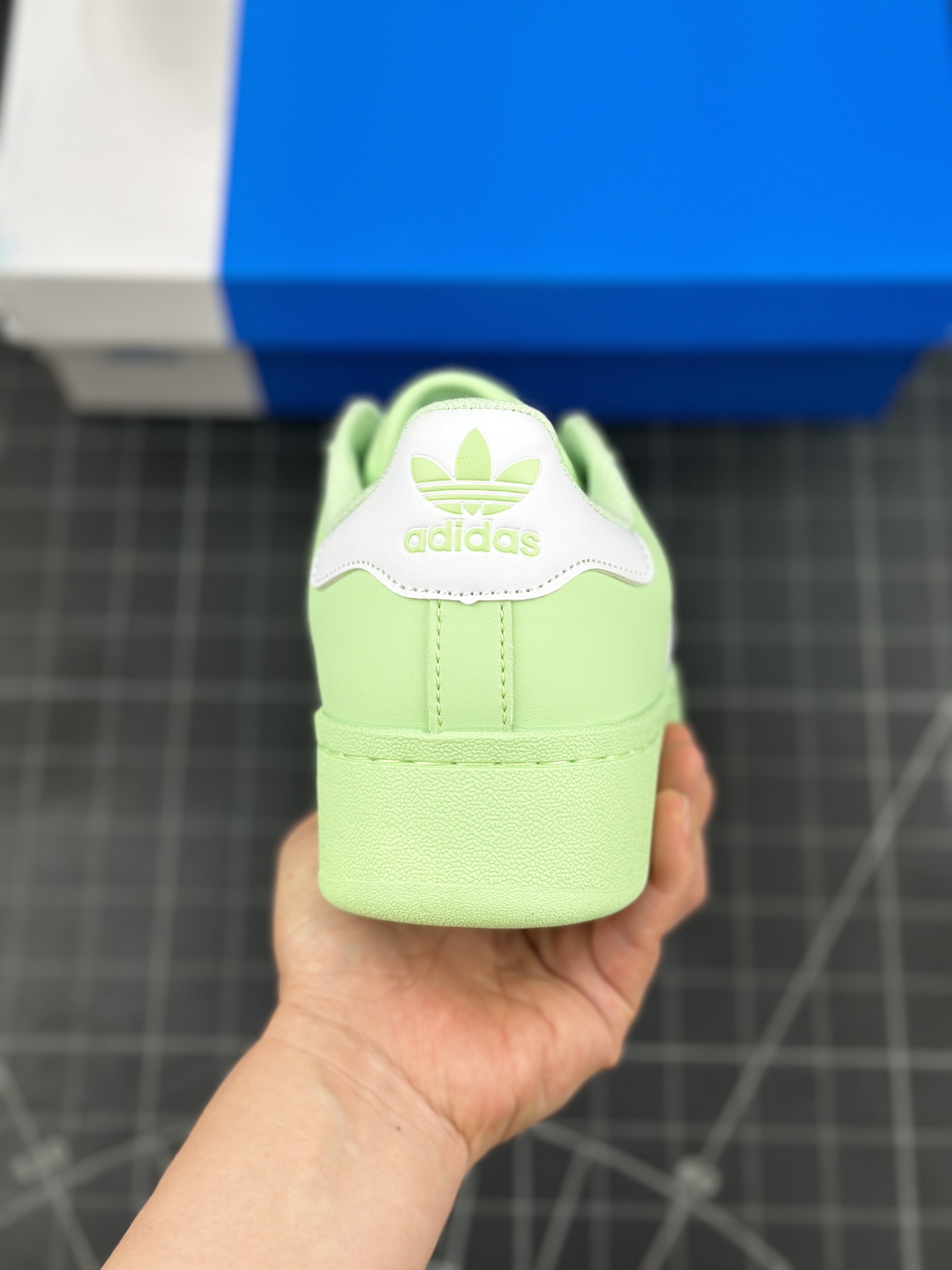 Adidas Originals Superstar XLG Platform Sneakers Green