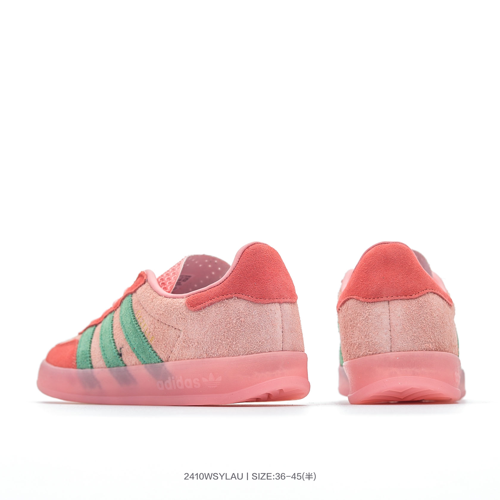 Adidas Gazelle Indoor Trainers Pink/Green