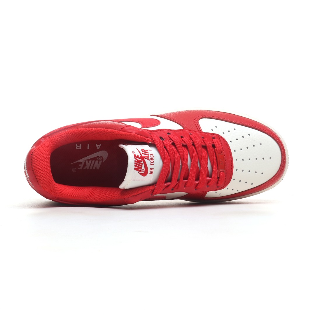 Nike By You Air Force 1 Low Retro SP Red/White