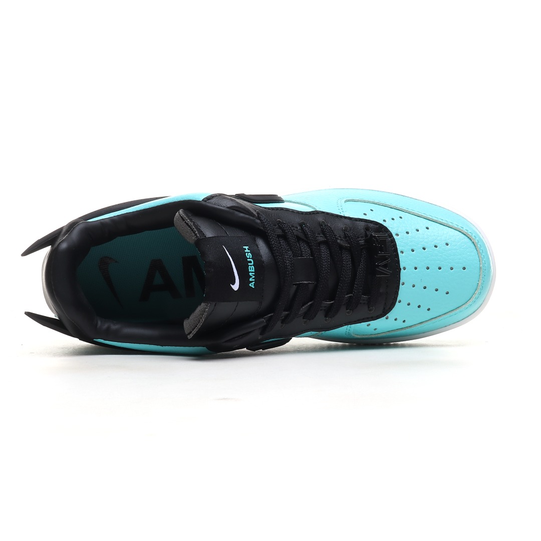 Nike x AMBUSH Air Force 1 Low Leather Sneakers Tiffany Blue