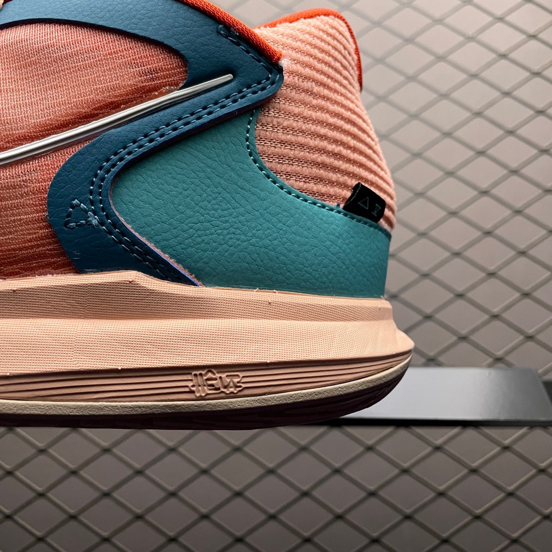 Nike Kyrie Low 5 EP Zoom Basketball Shoes Coral/Teal