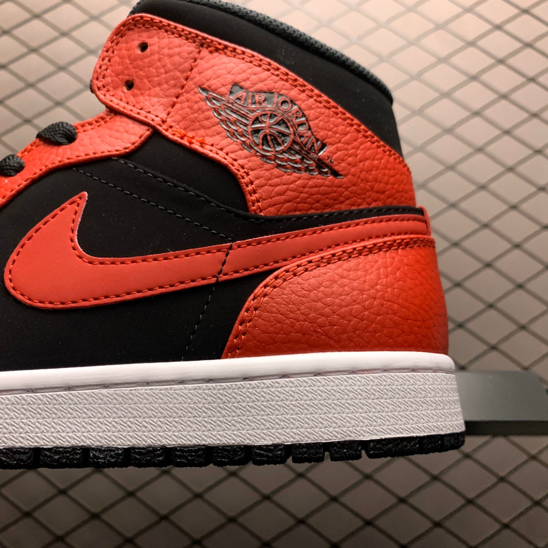 Jordan Air Jordan 1 Mid Banned Black/Red