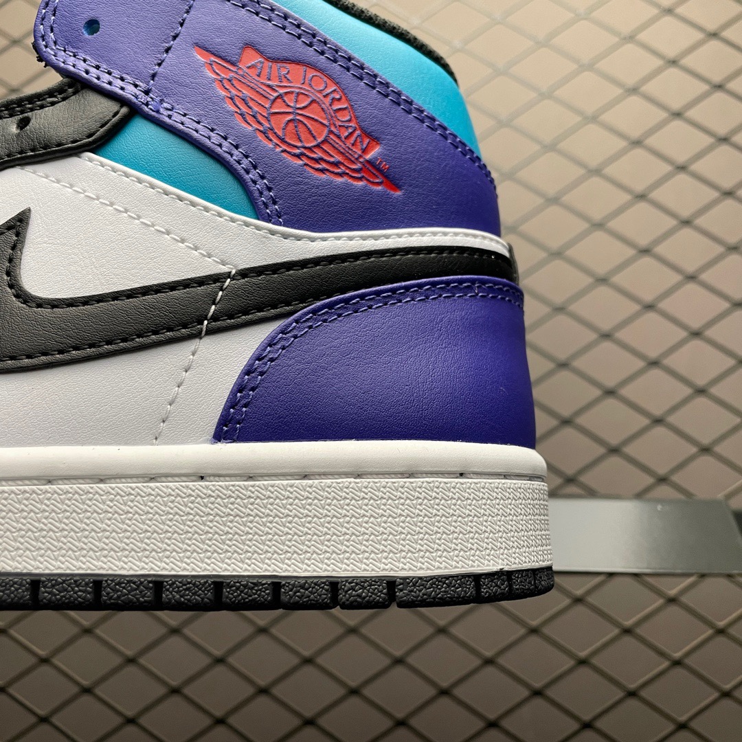 Jordan Air Jordan 1 Mid Sneakers Purple/Blue