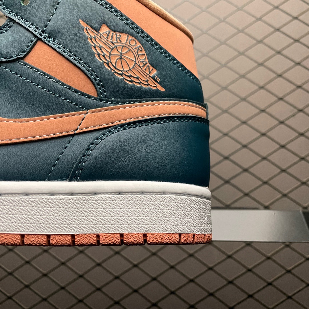 Jordan Air Jordan 1 Mid Teal Orange