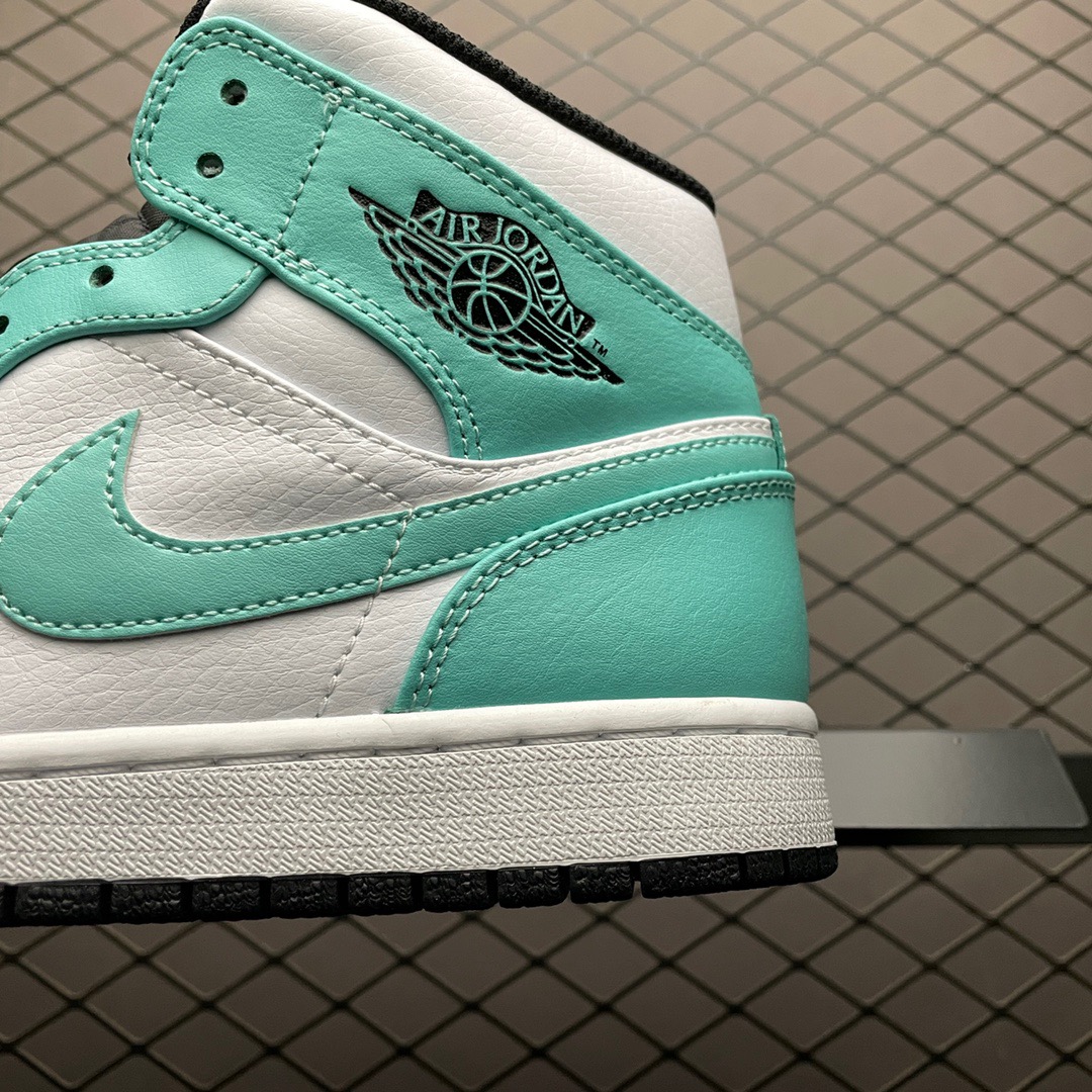 Jordan Air Jordan 1 Mid 554724-132 Sneakers Teal