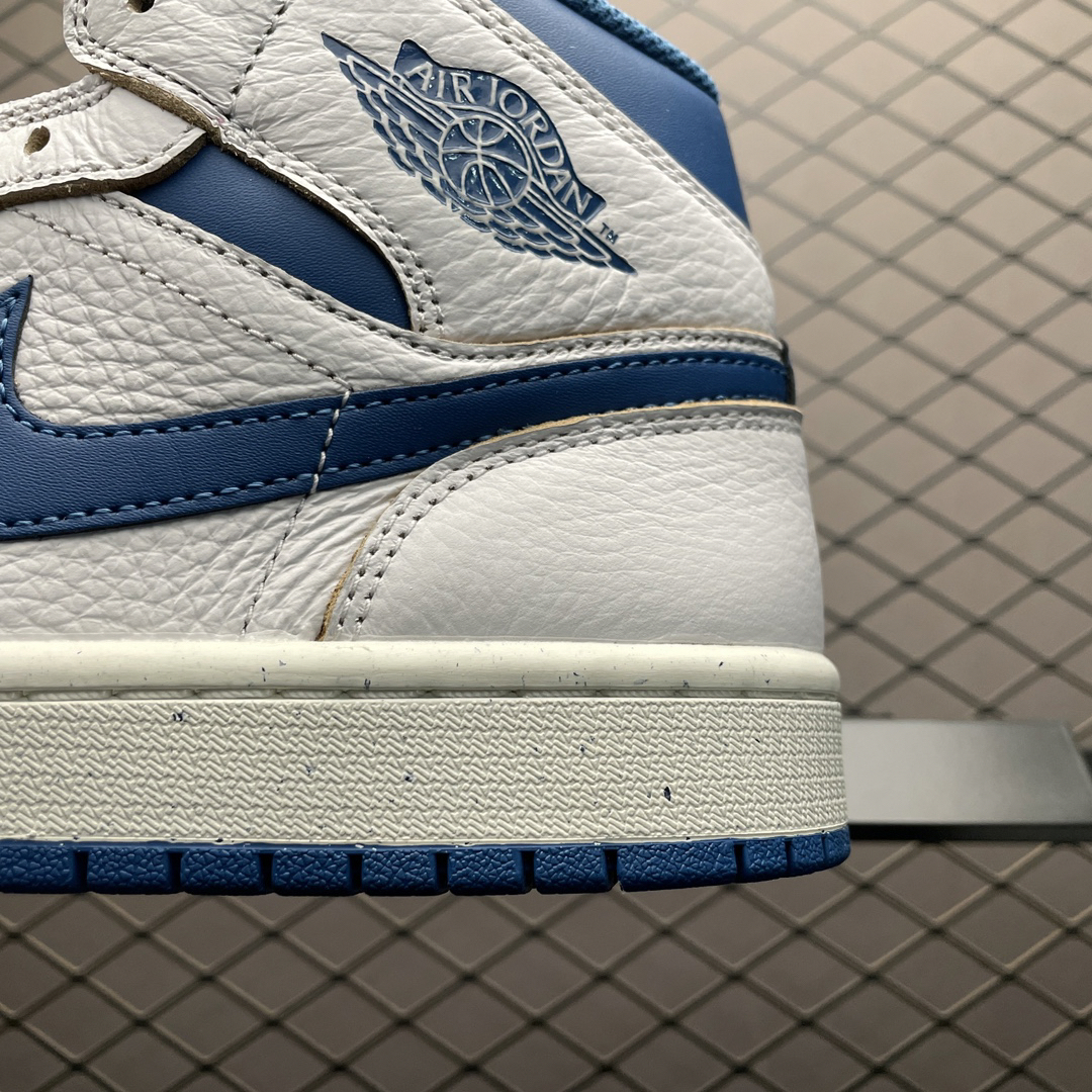 Jordan Air Jordan 1 Mid Blue/White
