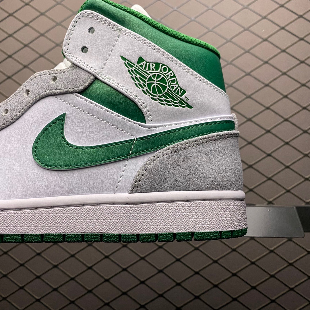 Jordan Air Jordan 1 Mid DC7294-103 Sneakers Green/White