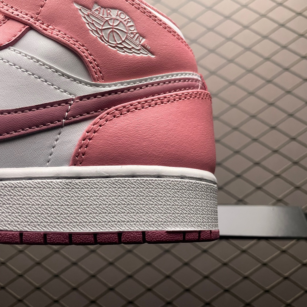 Jordan Air Jordan 1 Mid Pink/White