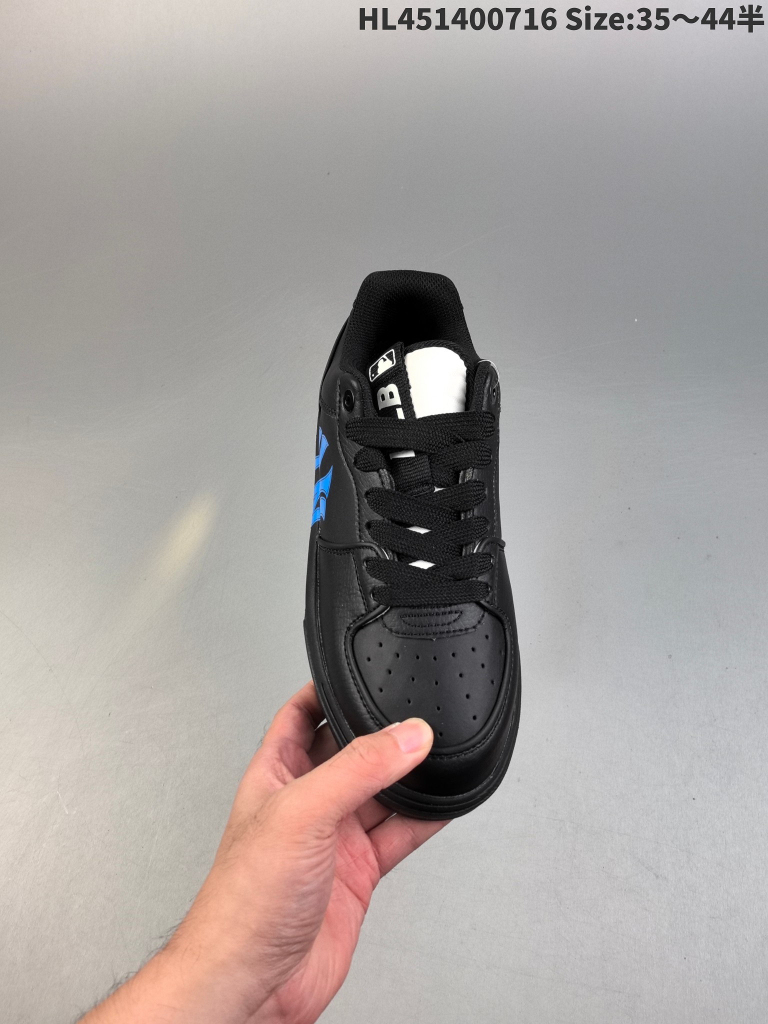 MLB Chunky Liner PU Sneaker Black/Blue