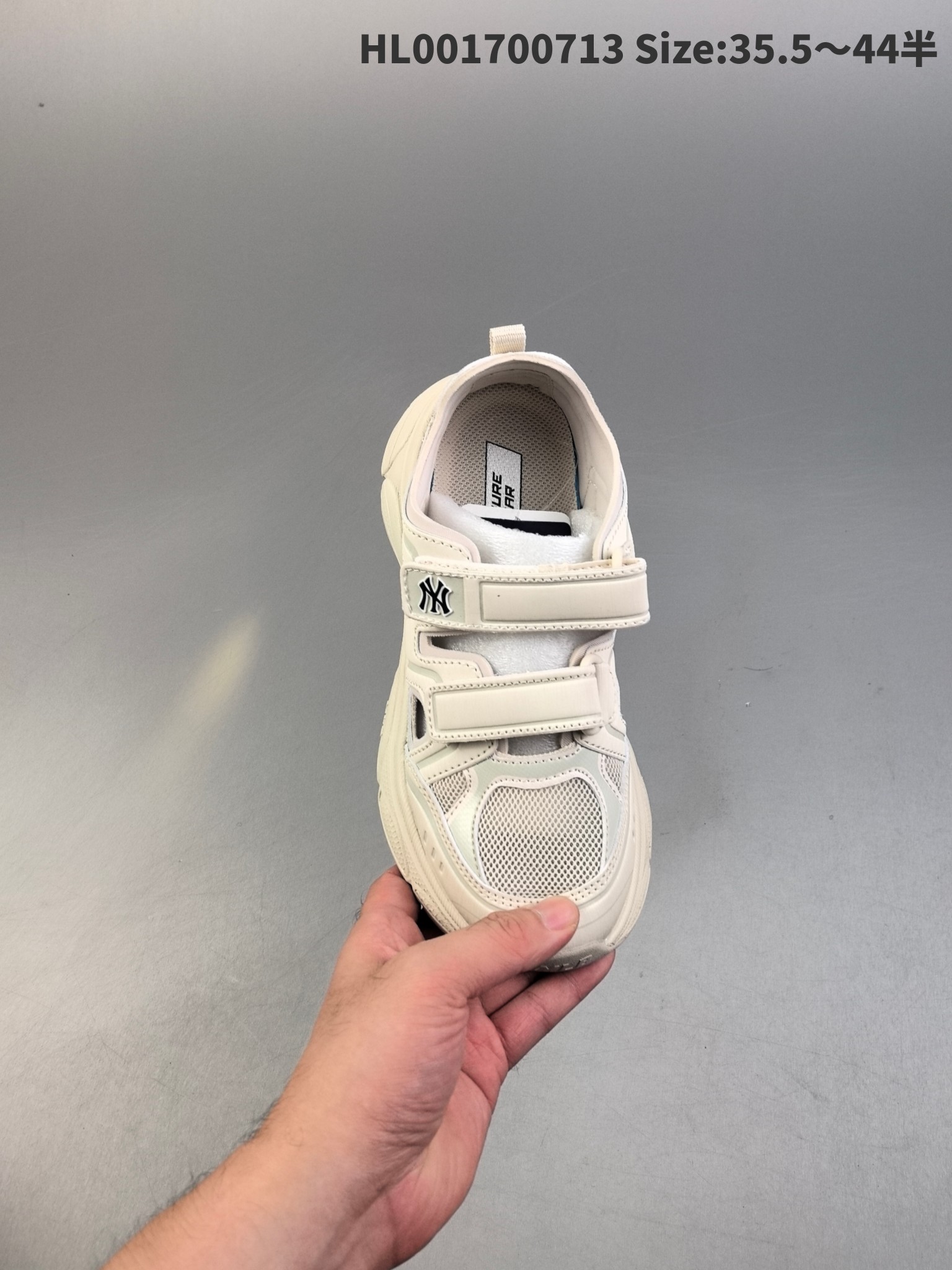 MLB NY Ace Runner Low Platform Shoes Off-White