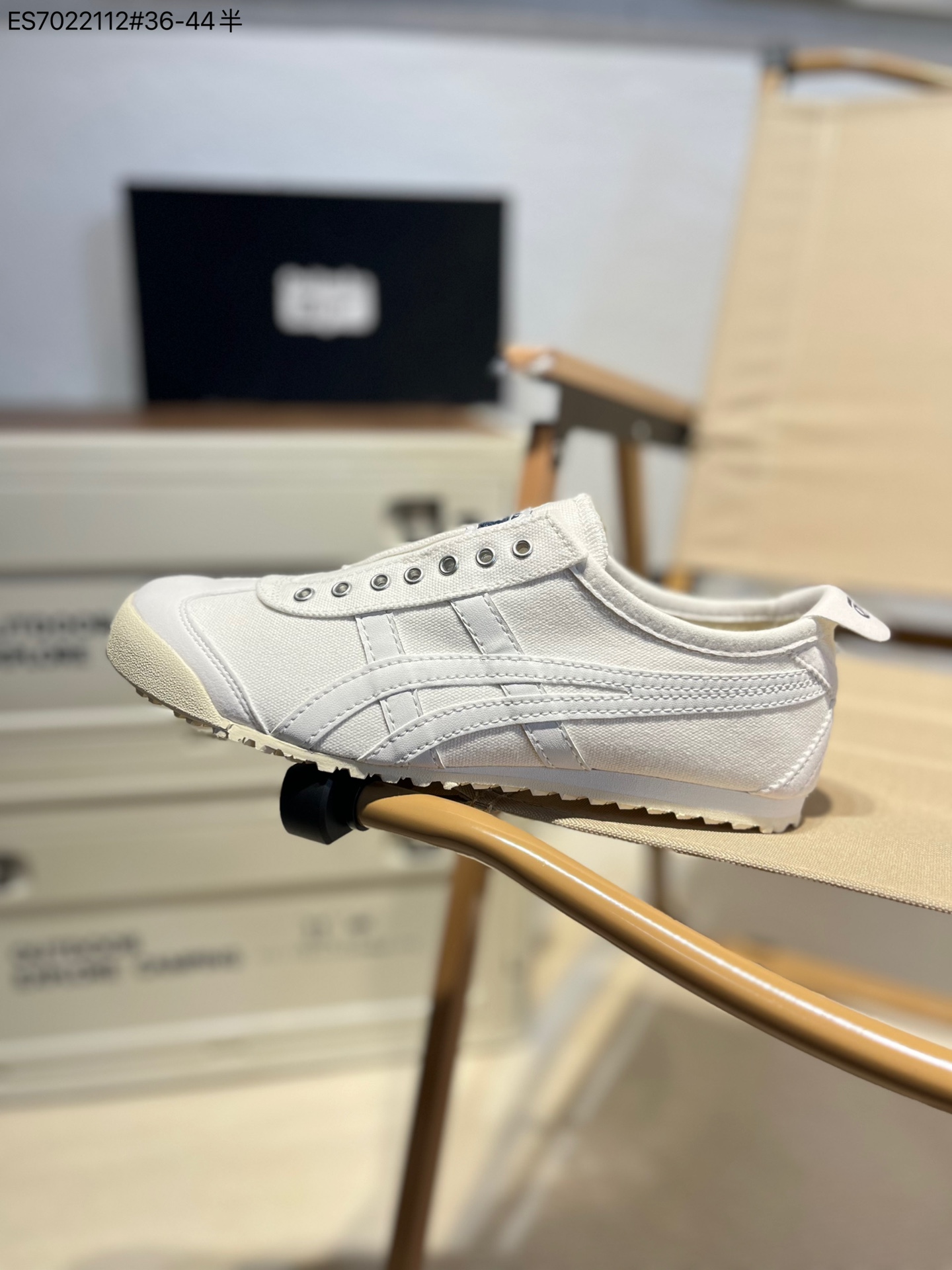 Asics Onitsuka Tiger Slip-On Canvas Sneakers Multicolor