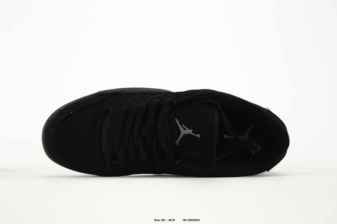 Jordan Flight Court ATE Low Retro Basketball Shoes Black