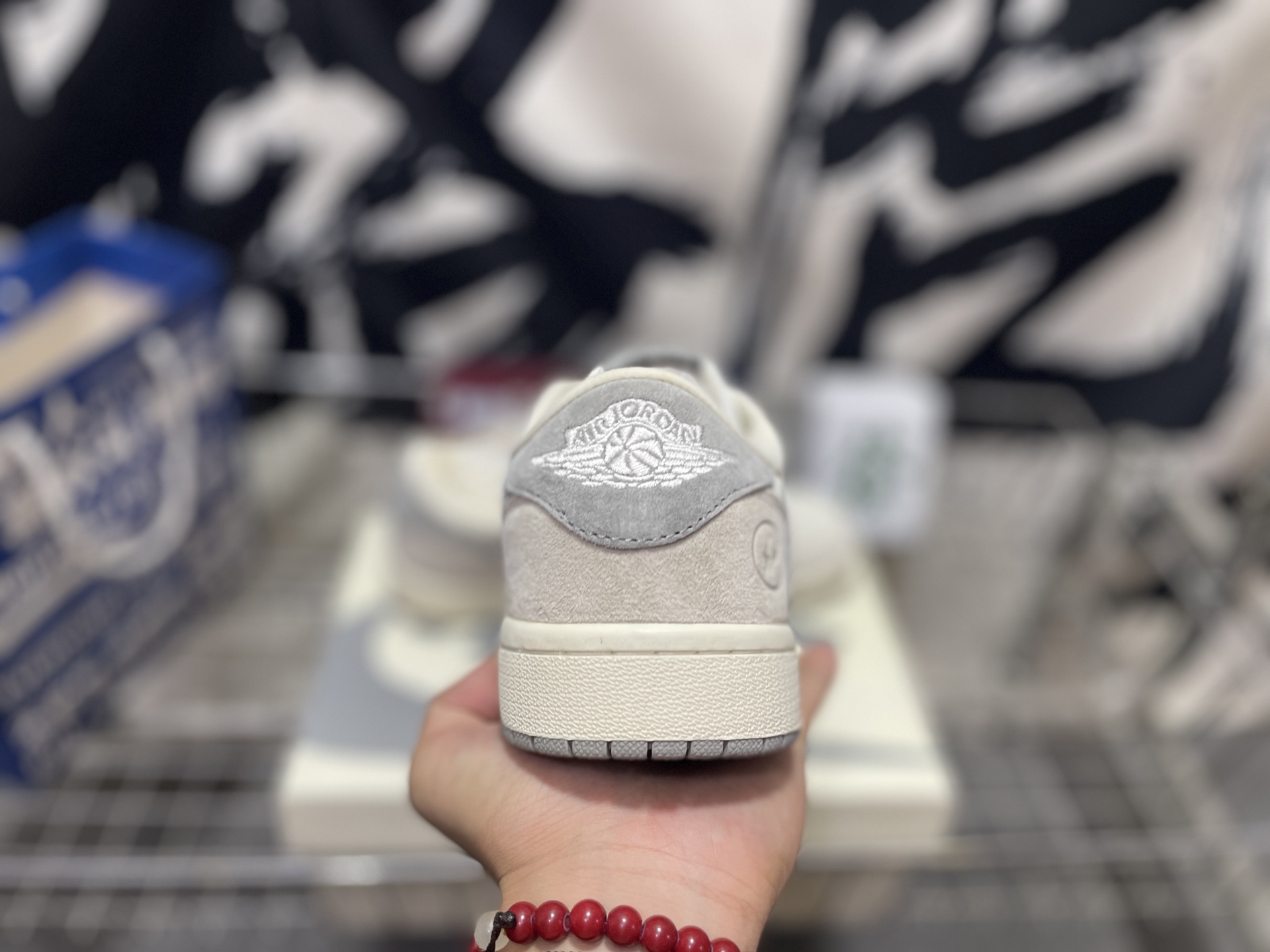 Jordan AJ1 Low TS Reverse Mocha White/Gray