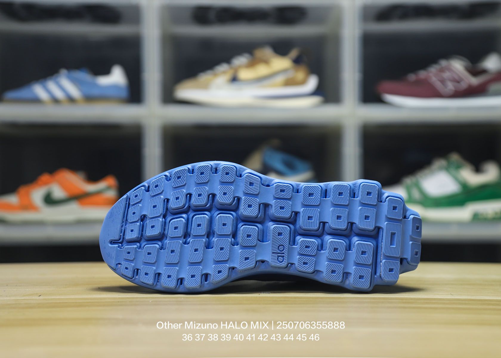Mizuno HALO MIX Wave Runner Shoes Blue
