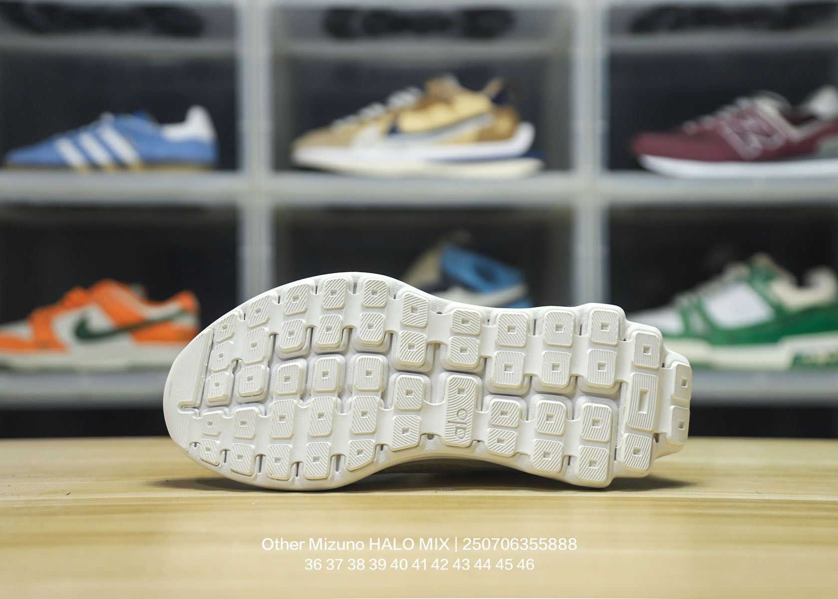 Mizuno HALO MIX Wave Cushioned Runners White