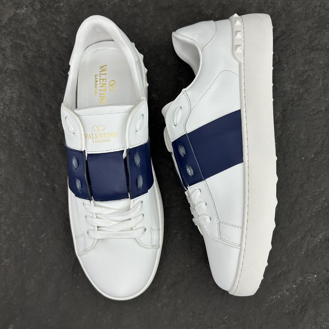 Valentino VLTN Strap Sneakers White/Navy