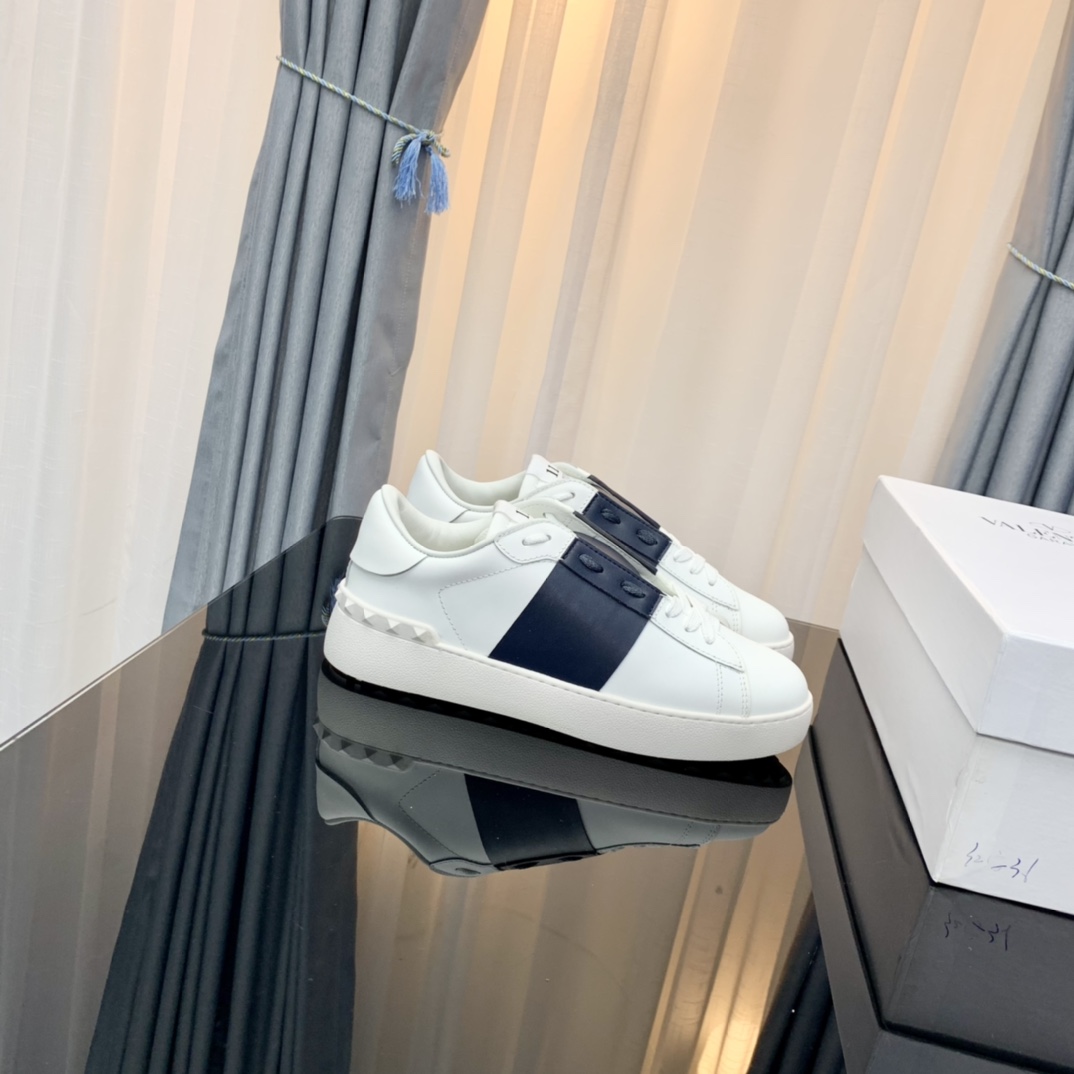 Valentino VLTN Strap Sneakers White/Blue
