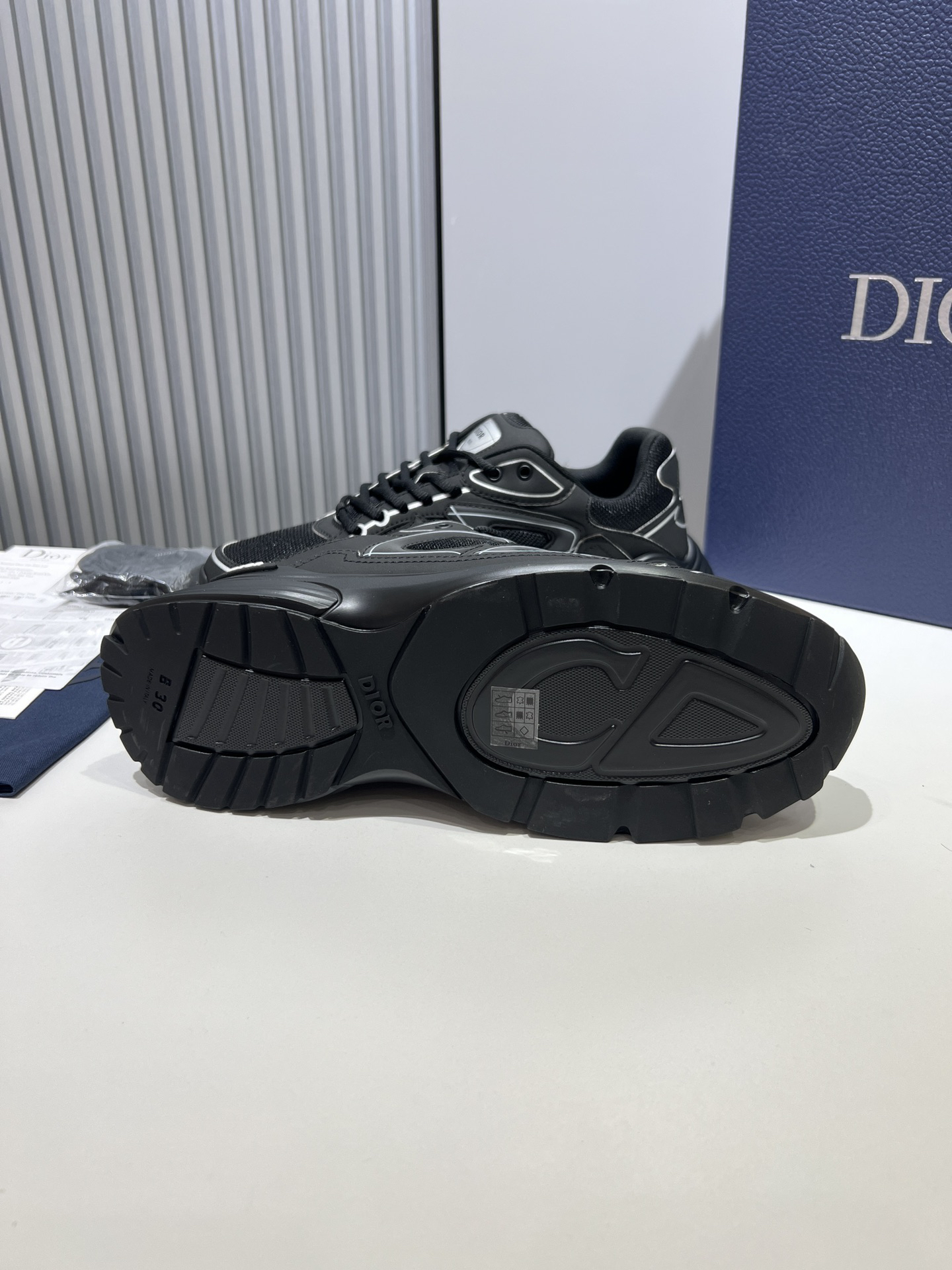 Dior B30 Low-Top Sneakers Black