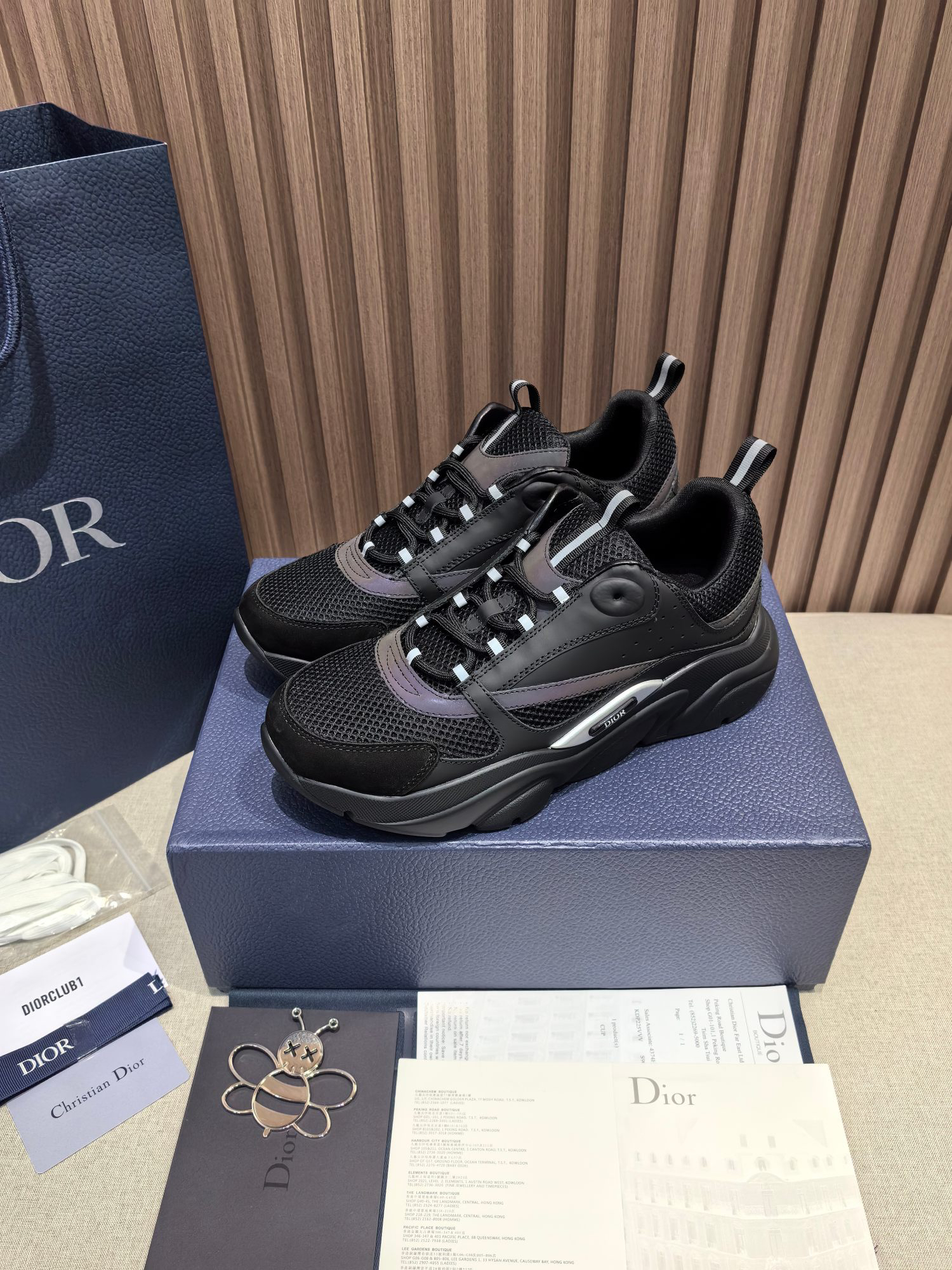 Dior B22 Chunky Sneaker Black