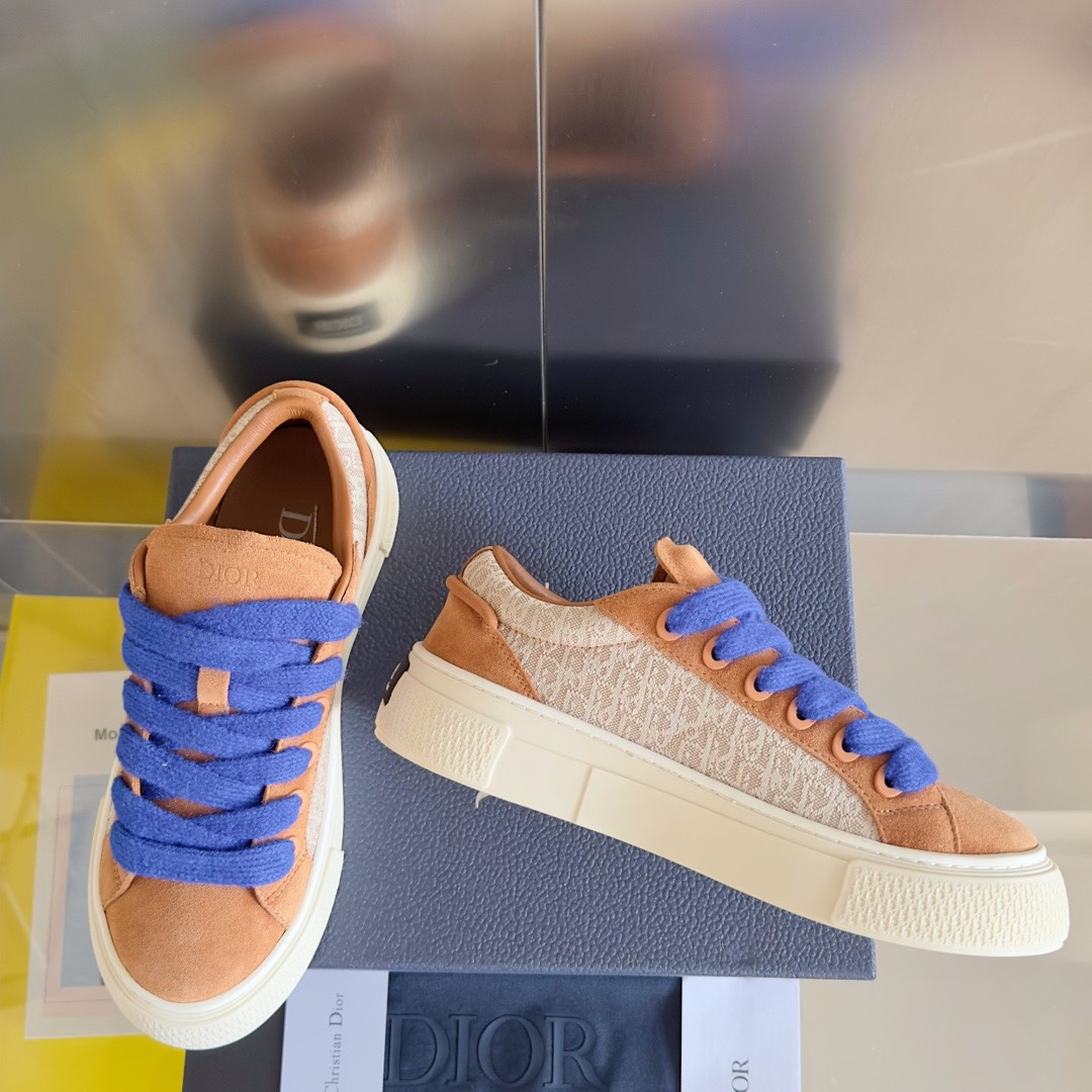 Dior B33 Oblique Sneakers Khaki
