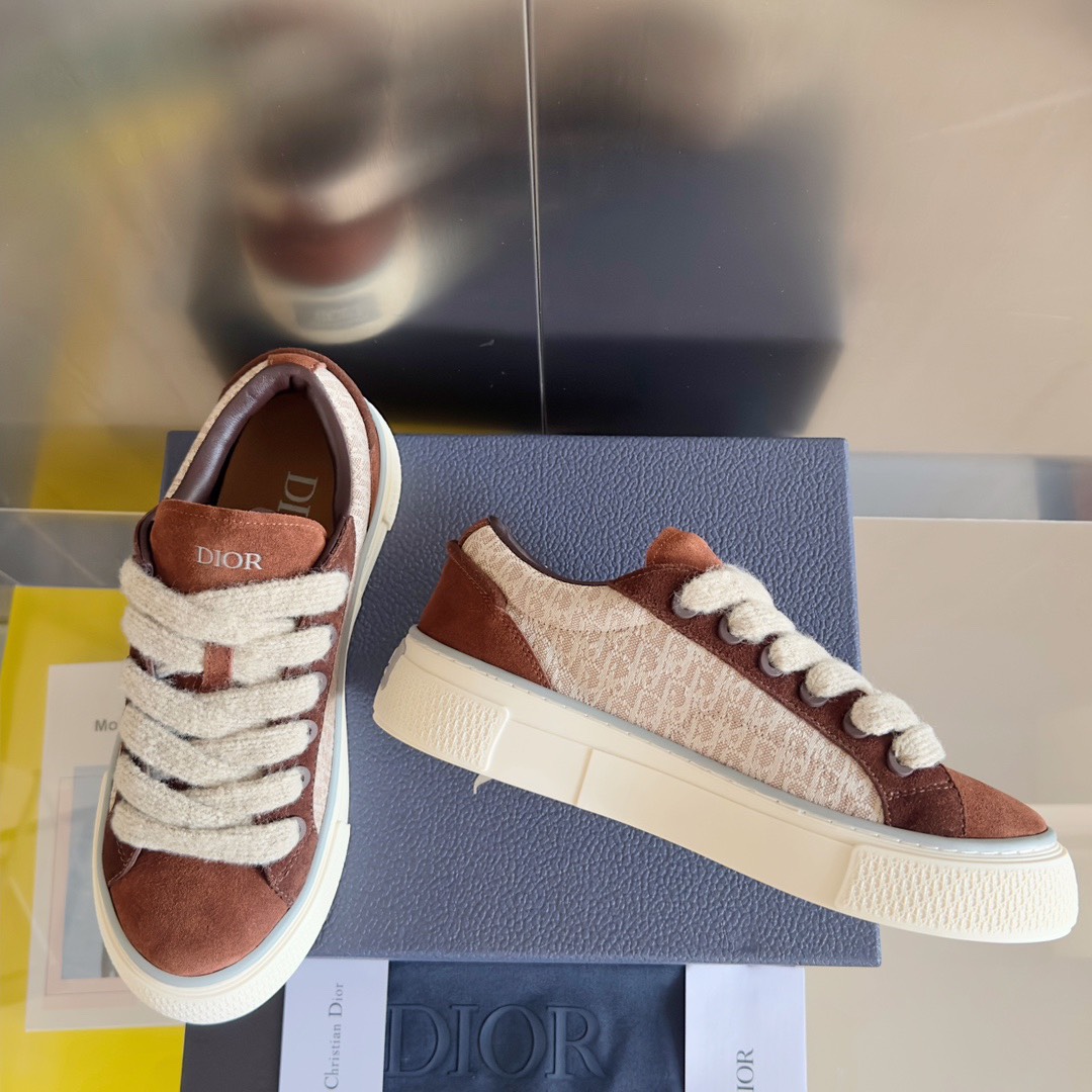 Dior B33 Oblique Sneaker Brown