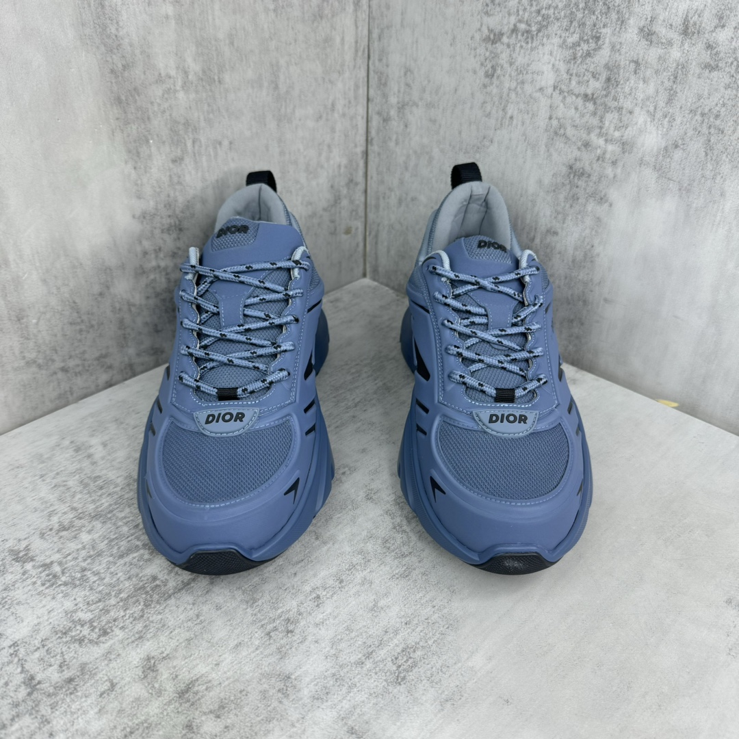 Dior B44 Mesh Runner Sneakers Blue