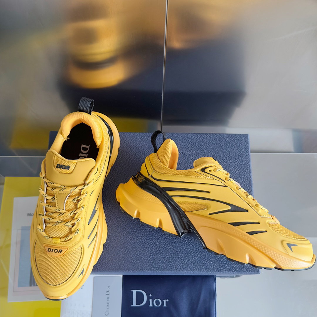 Dior B44 Blade Chunky Runner Yellow