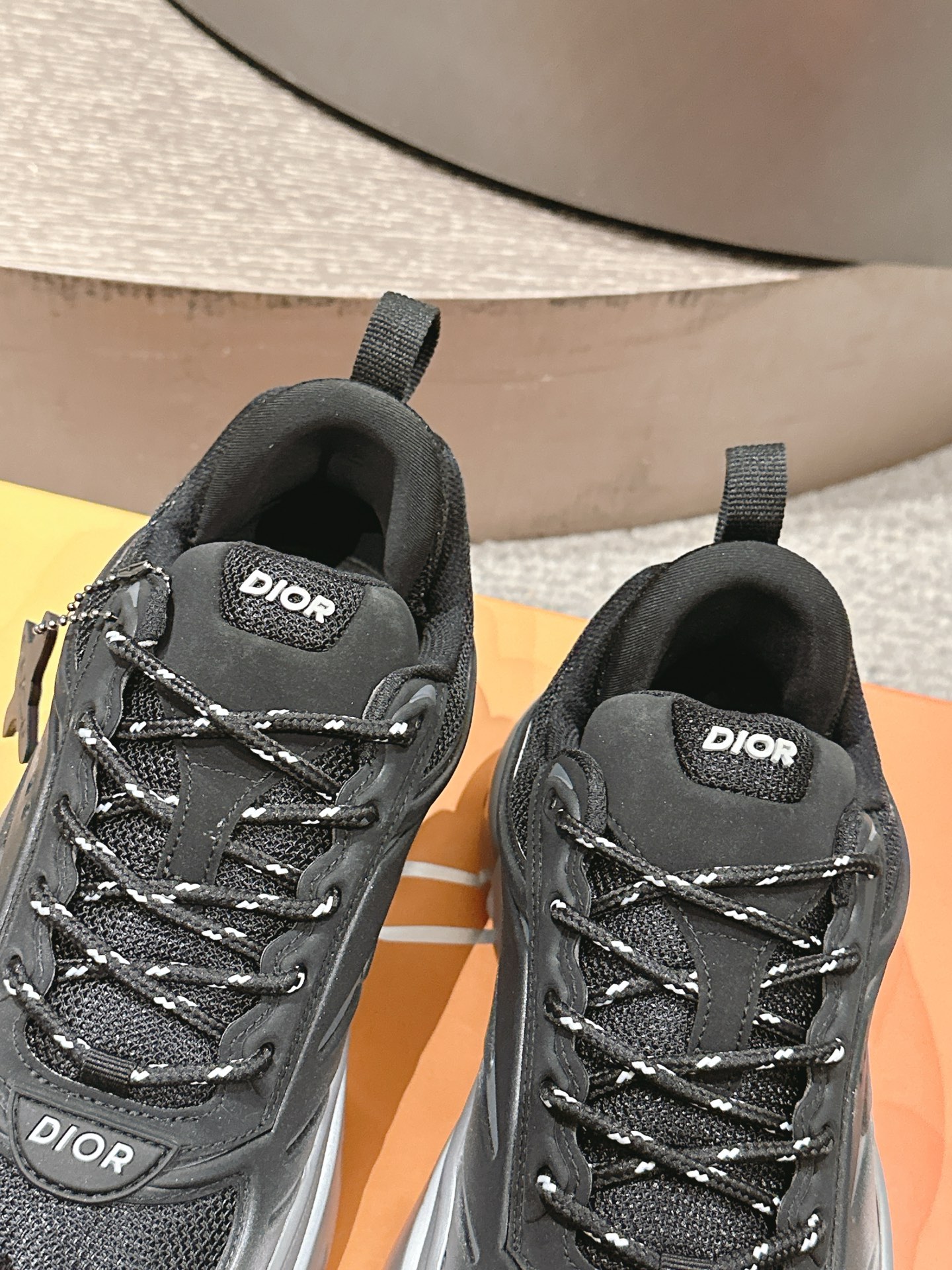 Dior B44 Dad Sneakers Black/Silver