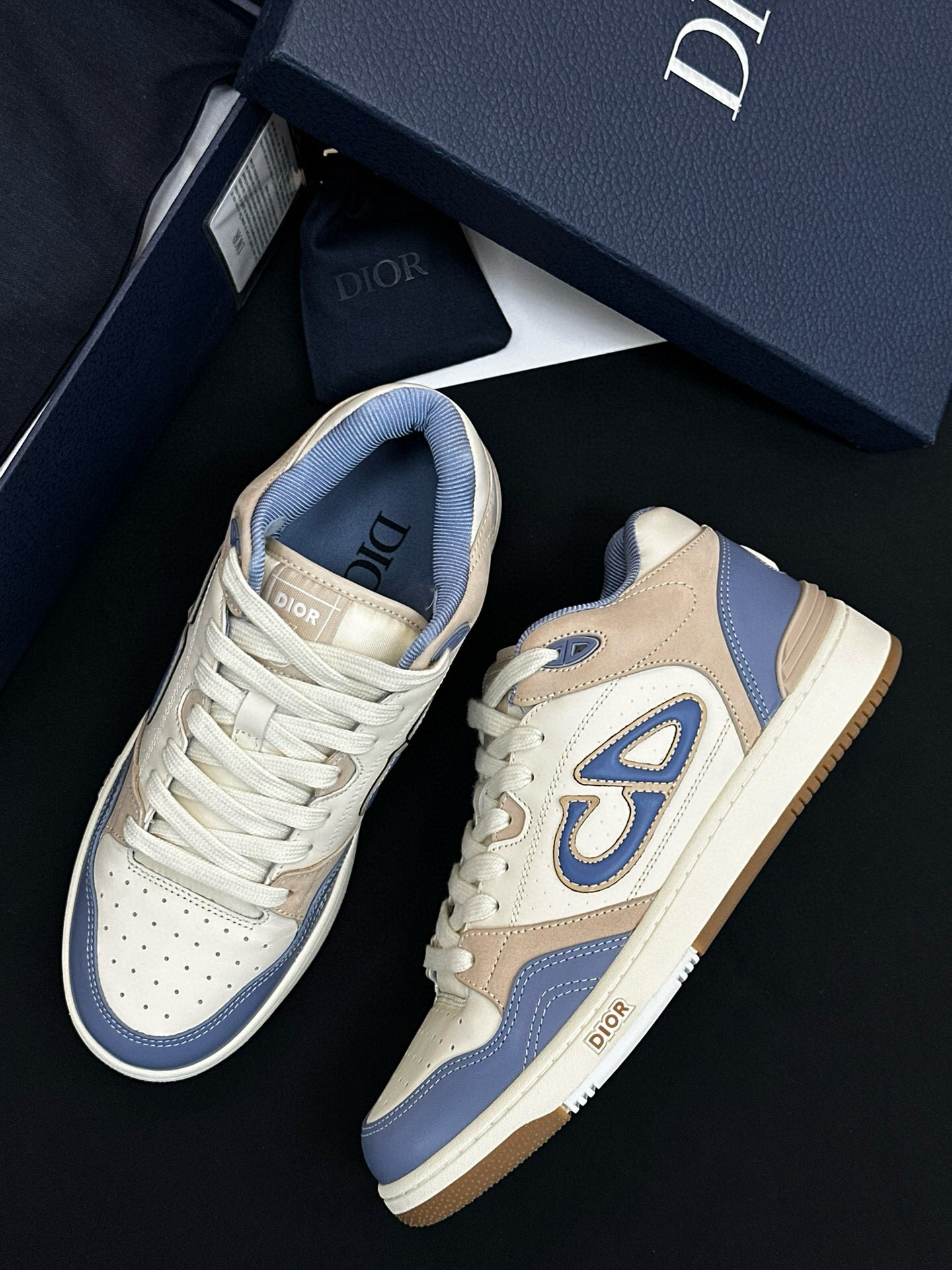 Dior B57 Low-Top Sneakers Blue