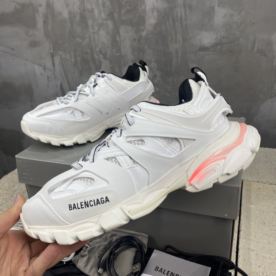 Balenciaga Track LED Trainer White