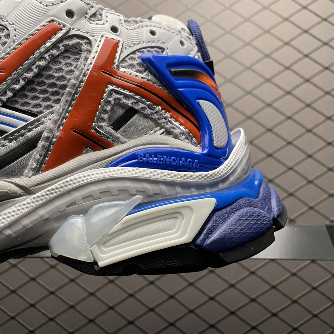 Balenciaga Runner Distressed Dad Sneakers Multicolor